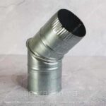 Колено 45 из оцинкованной стали