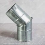 Колено из оцинковки 45