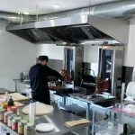 Вытяжка для киоска шаурмы