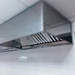Зонт вытяжка на шаурму из нержавейки