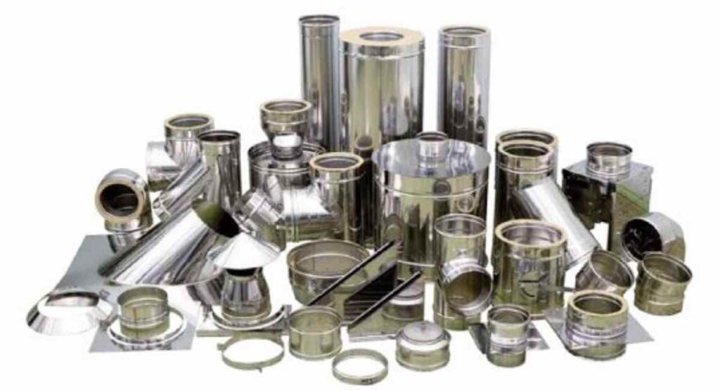 Комплектующие для системы сэндвич дымохода