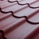 Металлочерепица Ral 3005 матовый цвет