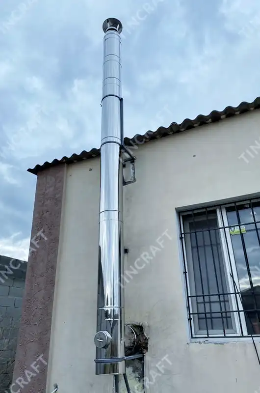 Дымоход в доме из газобетона