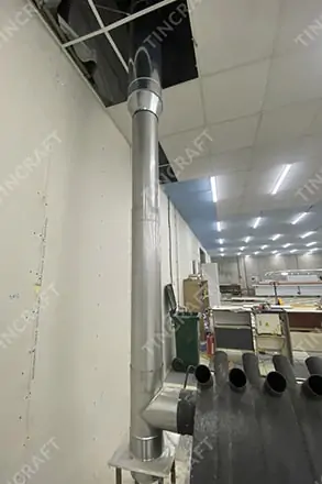 Дымоход нержавеющий для буржуйки