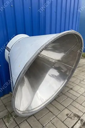 Зонт вытяжной круглой формы для тандыра