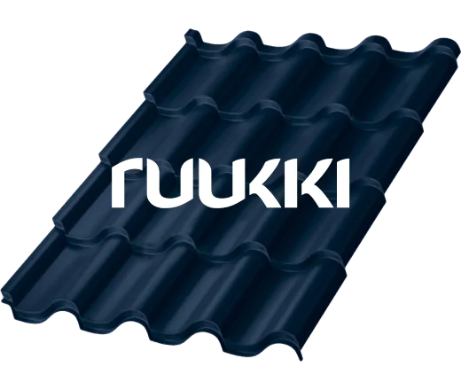 Металлочерепица RUUKKI от официального представителя в Днепре