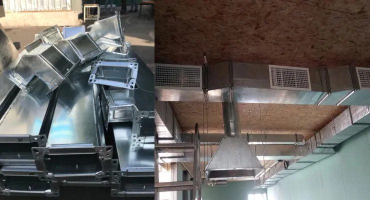 Воздуховод и фасонные изделия