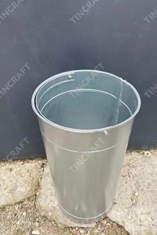 Вкладыш для урны металлический из оцинковки